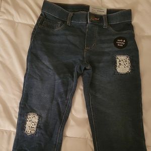 NWT Cropped Knit Jeans